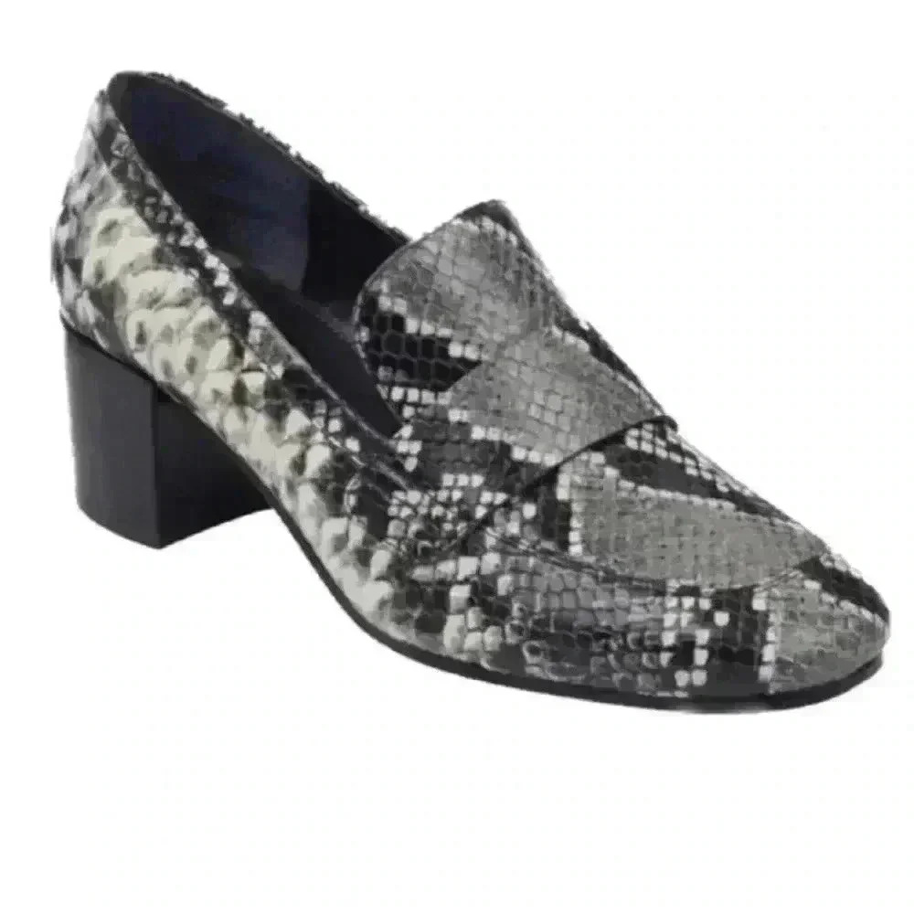 Marc Fisher- "Hudson 2" Faux Snake Heeled
Loafer - Size 6.5 EUC!